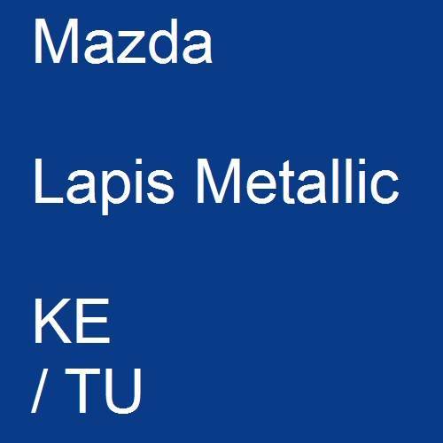 Mazda, Lapis Metallic, KE / TU.